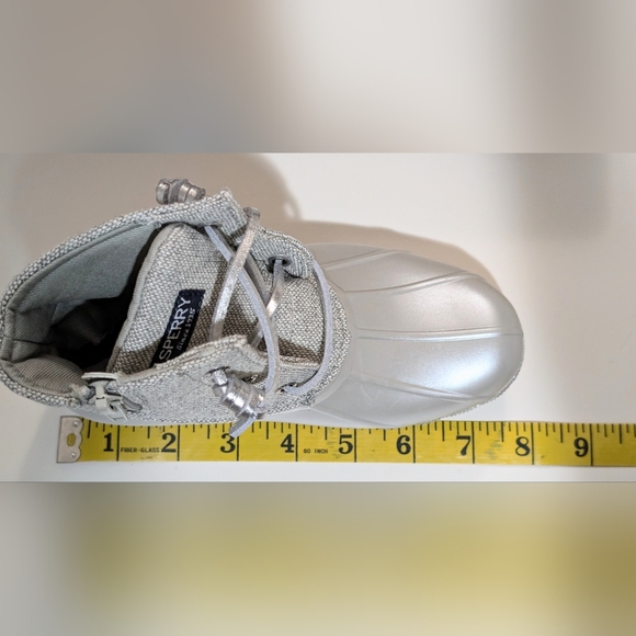 SPERRY, Saltwater Grey, Duck Boot, Size 11 - Picture 8 of 8